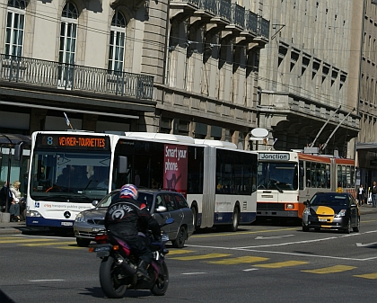 Ženeva: Autobusy nejen s hvězdou