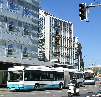 Ženeva: Autobusy nejen s hvězdou