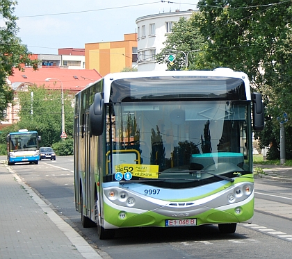 Polský elektrobus z AMZ Kutno v testovacím provozu v Ostravě 