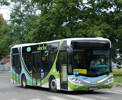 Polský elektrobus z AMZ Kutno v testovacím provozu v Ostravě 