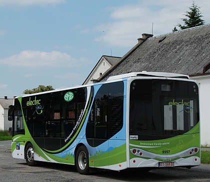 Polský elektrobus z AMZ Kutno v testovacím provozu v Ostravě 