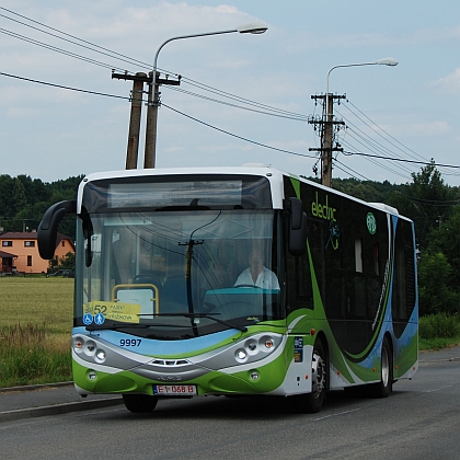 Polský elektrobus z AMZ Kutno v testovacím provozu v Ostravě 