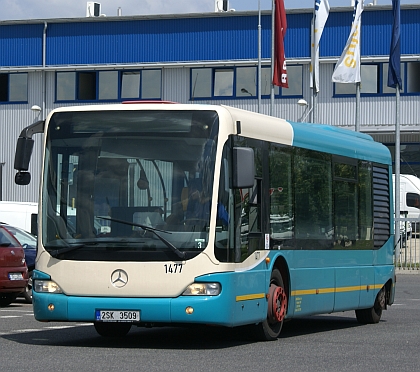 Zajímavé malokapacitní  nízkopodlažní vozidlo Mercedes-Benz Cito