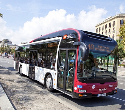 Dopravce TMB v Barceloně pořizuje 10 nových autobusů MAN Lion´s City Hybrid