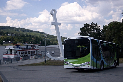 V Brně proběhlo testování polského elektrobusu  AMZ