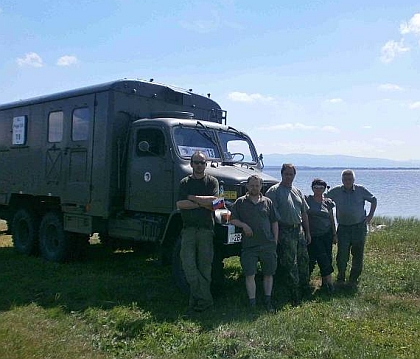 Z expedice  Brno - Koločava k 60. výročí zahájení sériové výroby Pragy V3S