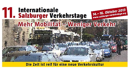 11. INTERNATIONALEN SALZBURGER VERKEHRSTAGE  proběhnou 14. - 16.10.2013