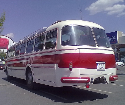 Na Plzeňsku se objevil autobus Škoda 706 RTO LUX