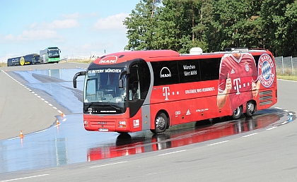 MAN ProfiDrive školí řidiče klubových autobusů v bezpečném zacházení s vozidly