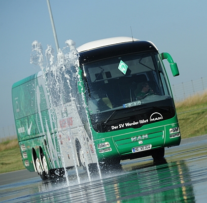 MAN ProfiDrive školí řidiče klubových autobusů v bezpečném zacházení s vozidly