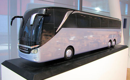 BUSportál SK: Preview Busworld 2013: Nová Setra TopClass 500