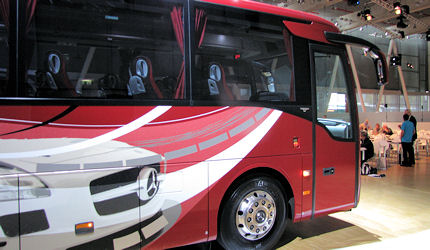 BUSportál SK: Preview Busworld 2013: Nový Mercedes-Benz Tourismo K 