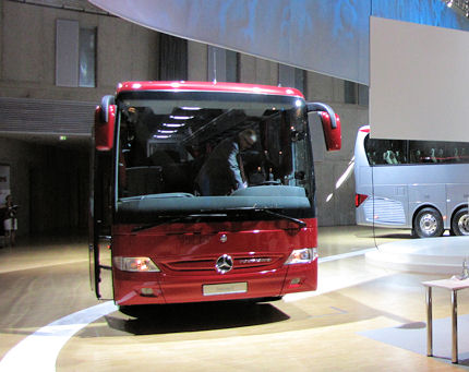 BUSportál SK: Preview Busworld 2013: Nový Mercedes-Benz Tourismo K 