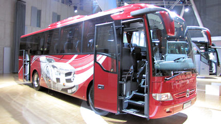 BUSportál SK: Preview Busworld 2013: Nový Mercedes-Benz Tourismo K 