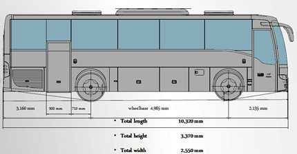 BUSportál SK: Preview Busworld 2013: Nový Mercedes-Benz Tourismo K 