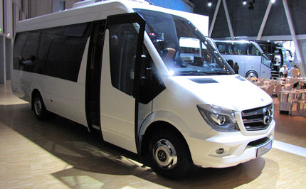 BUSportál SK: Preview Busworld 2013: Mercedes-Benz Sprinter Travel