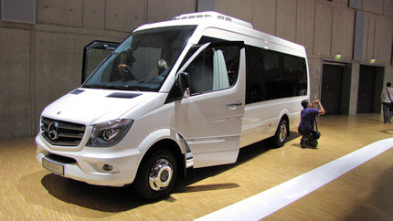 BUSportál SK: Preview Busworld 2013: Mercedes-Benz Sprinter Travel