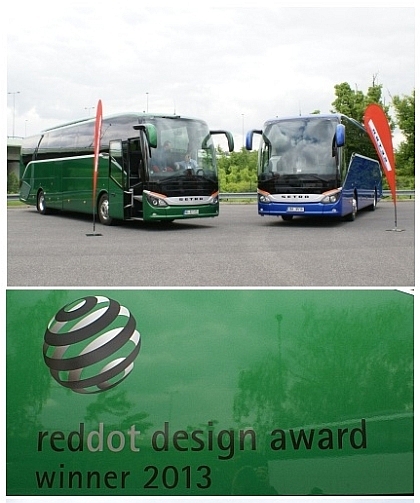 Setra řady ComfortClass 500 získala ocenění 'Coach of the Year 2014'