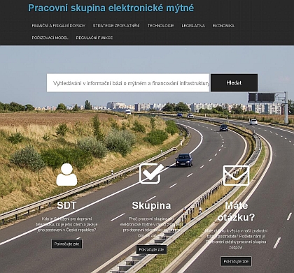 Pracovní skupina Sdružení pro dopravní telematiku &quot;Elektronické mýtné&quot;