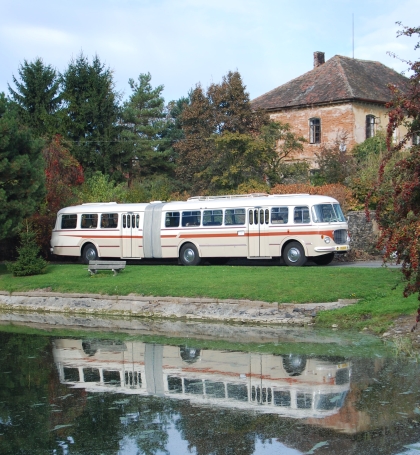 CZECHBUS 2013: Znovuzrozený historický kloubový autobus Škoda 706 RTO-K