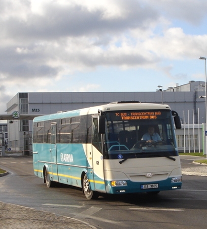 Dva nové autobusy  SOR C 10.5  dopravce Transcentrum bus 