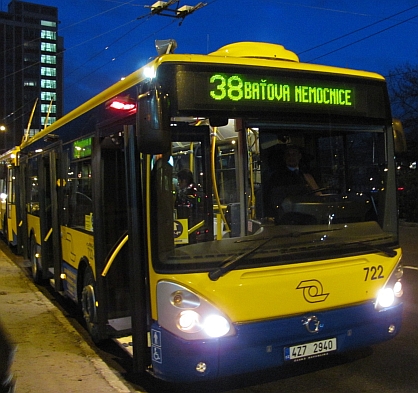 Nová autobusová tzv. centrální městská linka č. 38 DSZO  ve Zlíně 