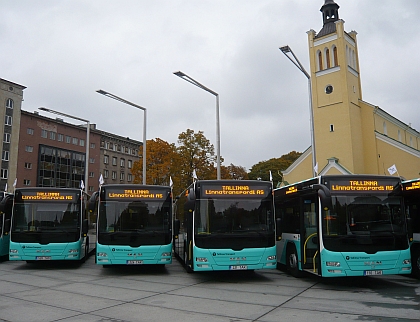 MAN dodává 40 městských autobusů do estonského hlavního města Tallinn  