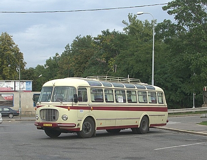 Ze života veterána Škoda 706 RTO LUX společnosti Tourbus 