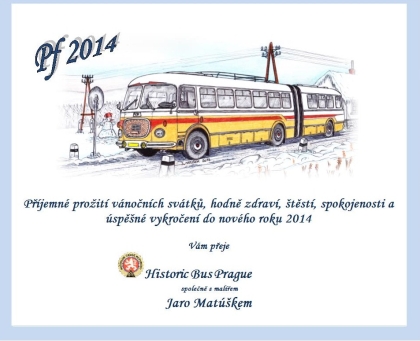 PF 2014 Historic Bus Prague