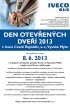 Den otevřených dveří v IVECO CR ve Vysokém Mýtě proběhne 8.6.2013