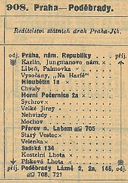 15.1.1929 - před 85 lety byl zahájen provoz na autobusové lince Praha-Poděbrady