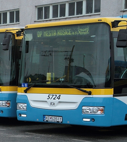 Od 8. ledna jezdí v Košicích 20 nových autobusů SOR 