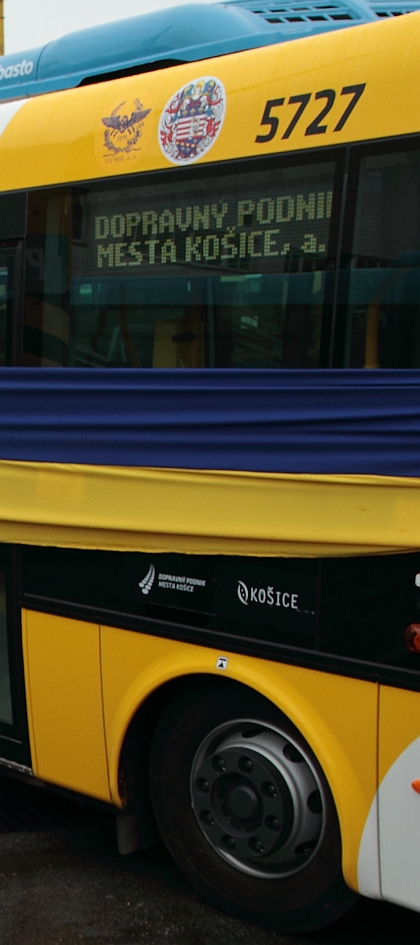 Od 8. ledna jezdí v Košicích 20 nových autobusů SOR 