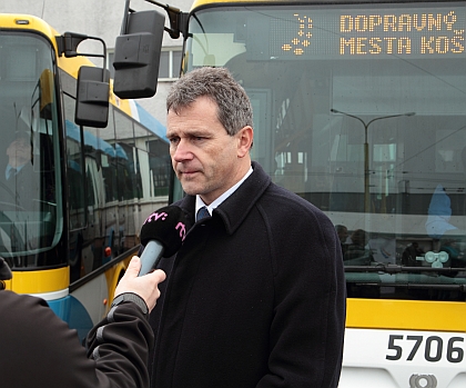 Od 8. ledna jezdí v Košicích 20 nových autobusů SOR 