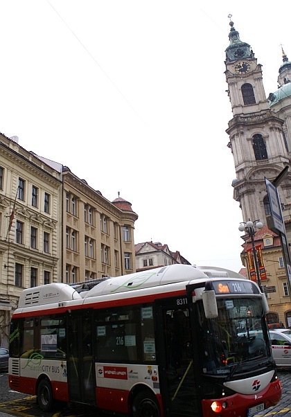 Elektrobus Siemens/Rampini s nabíjením z trolejí se přesune do Českých Budějovic