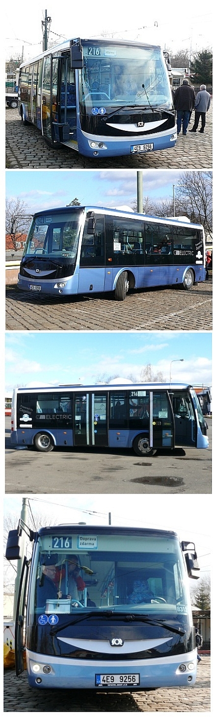 Postřehy a záběry z prezentace elektrobusů SOR v Praze