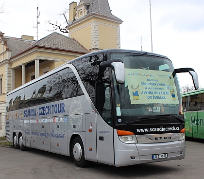 Autobusová pohlednice z veletrhu  Holiday World 2014 v Praze