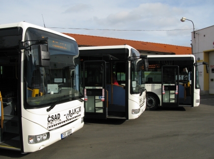 Tři nové Crosswaye LE ČSAD Polkost byly slavnostně uvedeny do provozu