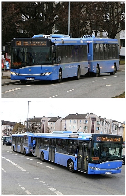 Mnichovské soupravy s vleky - &quot;Munich's Bus Trains&quot;