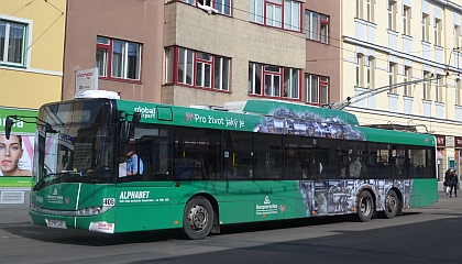 Historické trolejbusy v Pardubicích