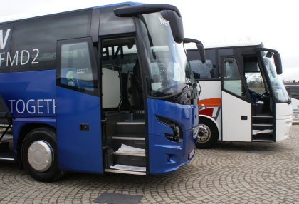 Prodejní výstava autokarů a autobusů proběhla  v areálu VDL Bus &amp; Coach