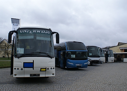 Prodejní výstava autokarů a autobusů proběhla  v areálu VDL Bus &amp; Coach