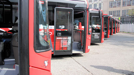 BUSportal SK: Zo slávnostného odovzdania 40 autobusov Crossway LE Line 12m,