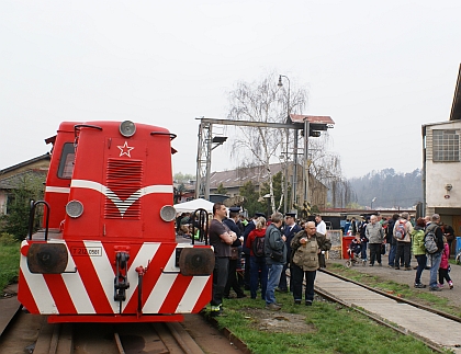 Zahájení sezóny ve Výtopně Zdice 5.4.2014 se vydařilo