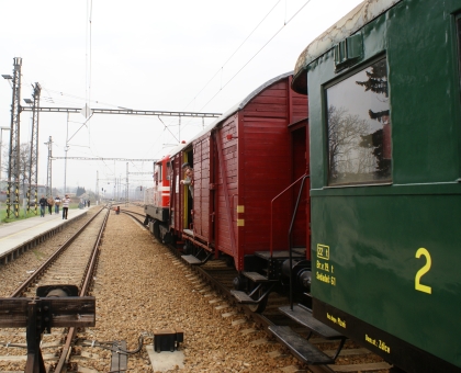 Zahájení sezóny ve Výtopně Zdice 5.4.2014 se vydařilo