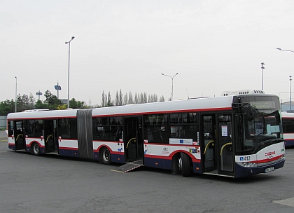 Z DOD v Olomouci: Fotoreportáž zejména z autobusové vozovny