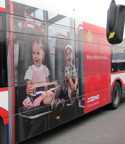 Z DOD v Olomouci: Fotoreportáž zejména z autobusové vozovny