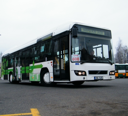 Hybrid Volvo 7700 H se v březnu představil i na linkách DPmLJ