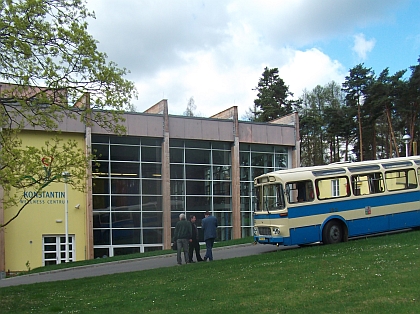 Z promojízdy historickým autobusem ŠL 11 po Konstantinolázeňsku