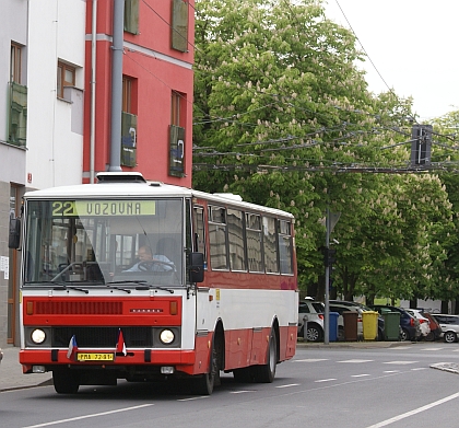 Plzeň a PMDP - loučení s autobusy řady 700